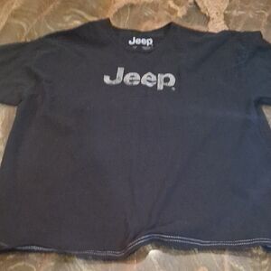 Jeep Vintage Look Black T-Shirt